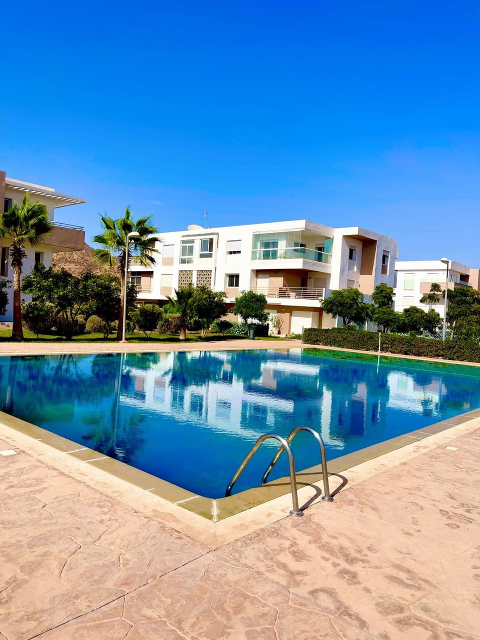 appartement vue sur piscine et montagne imi ouadar taghazout Apartment in Souss-Massa