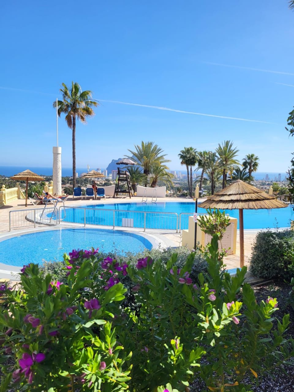 Pool view, Sea view, Swimming pool
