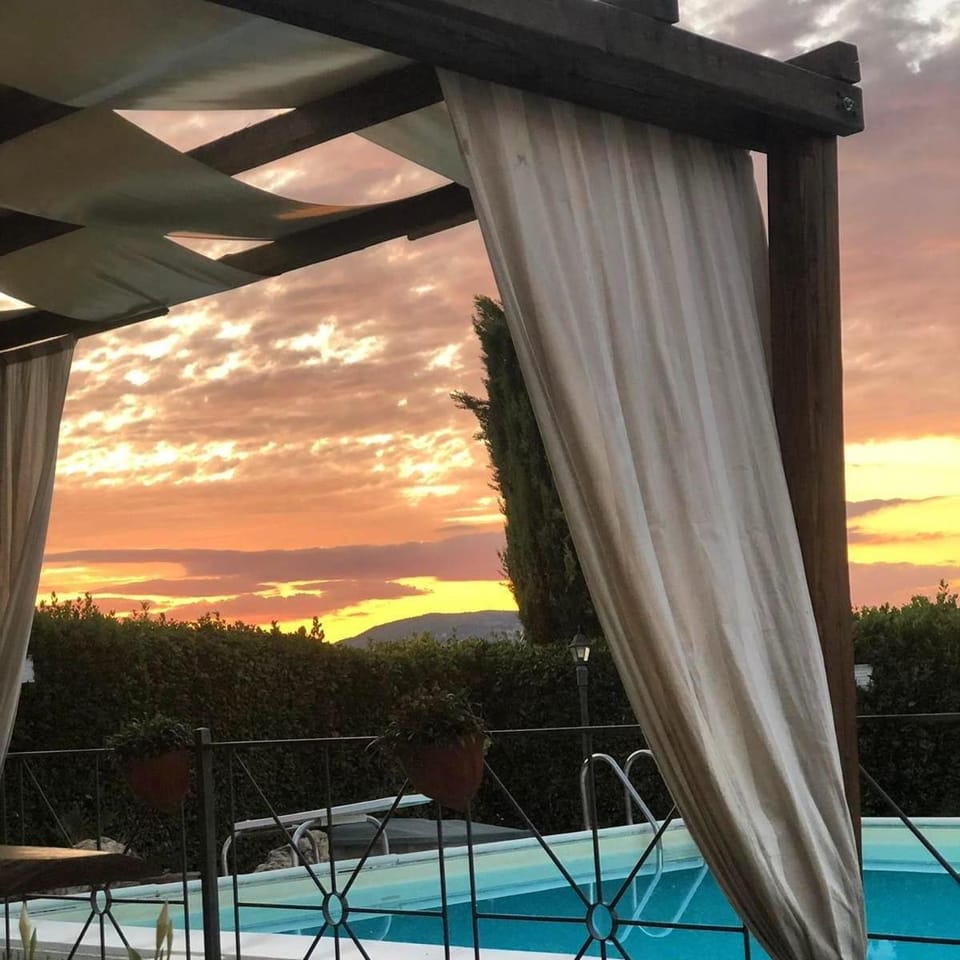Pool view, Sunrise