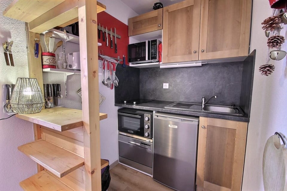 Résidence Cret De L'ours 2 - Appartement 2 pièces 4 personnes à Vallandry proche des pistes et des commerces MAE-5111 Apartment in Landry