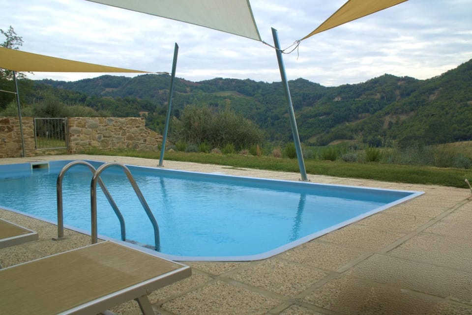 Natural landscape, Mountain view, Pool view, Swimming pool