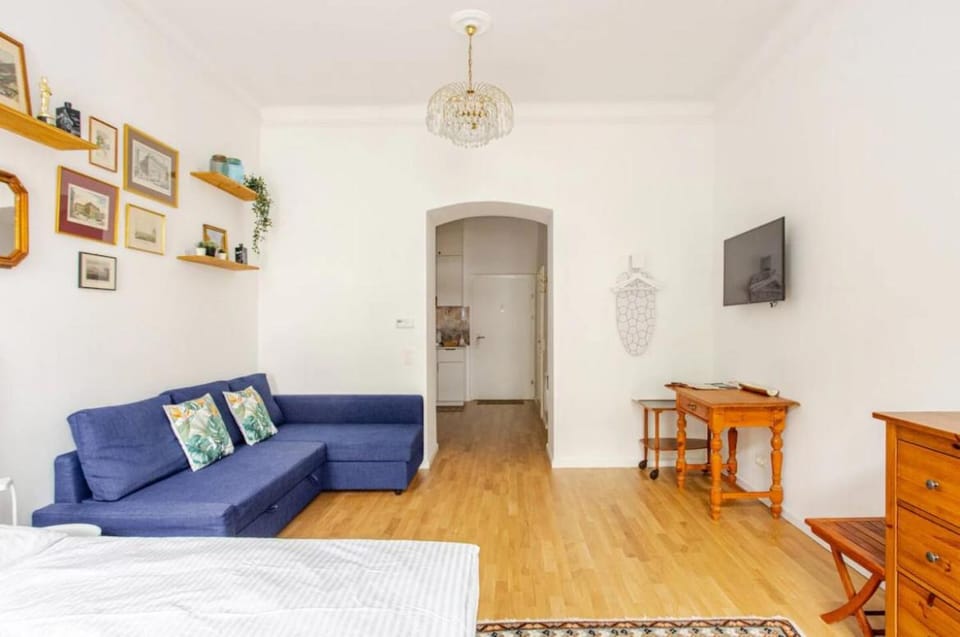 Bed, TV and multimedia, Living room, Photo of the whole room, Bedroom