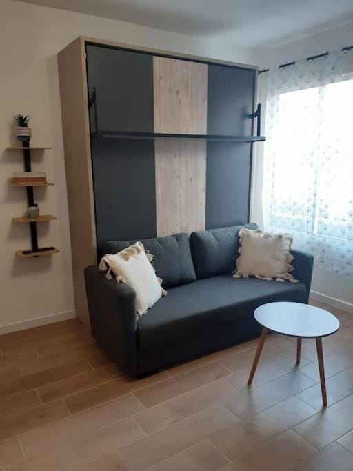 Studio climatisé avec une place de parking et classé 2 étoiles à la Faviére Apartment in Bormes-les-Mimosas