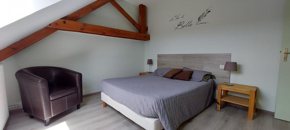 Bed, View (from property/room), wardrobe