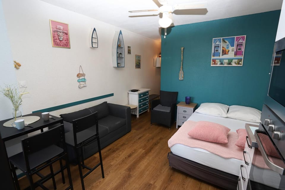 Studio au centre de St Cyp plage Apartment in Saint-Cyprien