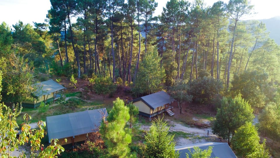 Bivouac nature, Tentes Lodges dans les Cévennes Luxury tent in Auvergne-Rhône-Alpes