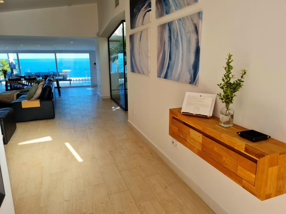 Lobby or reception, Sea view