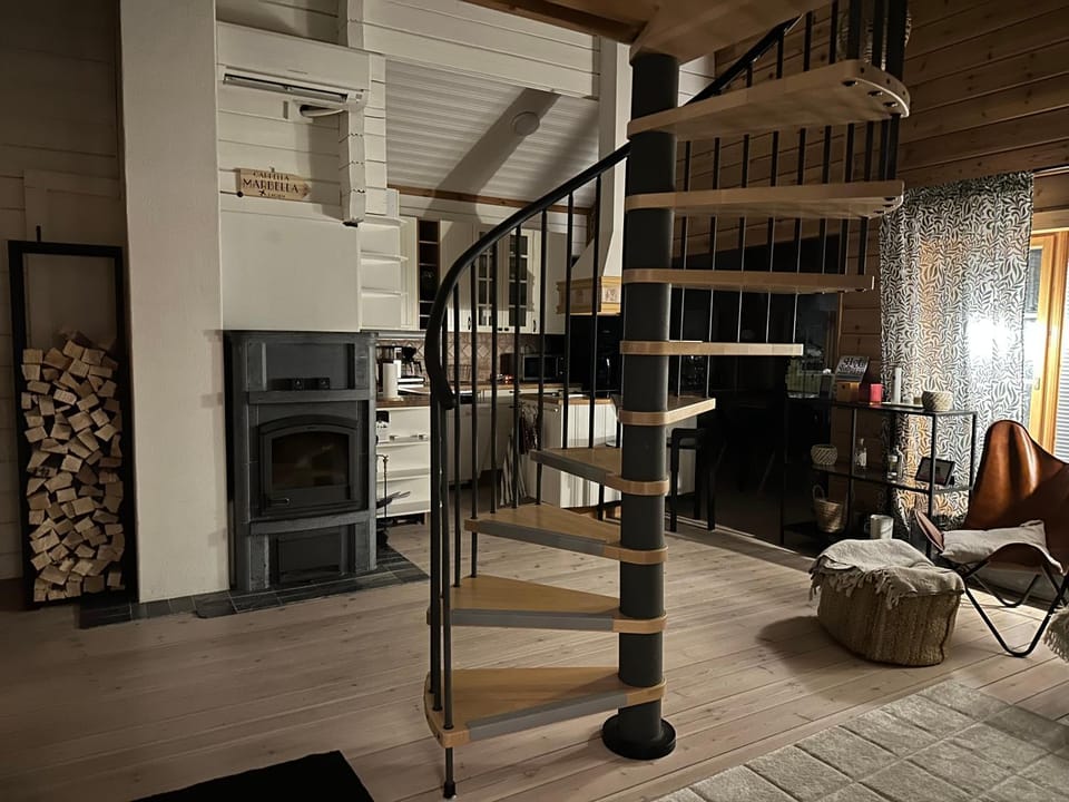 Upea villa lähellä rantaa poreallas & SUP-laudat Apartment in Finland