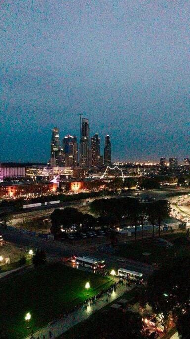 Night, City view