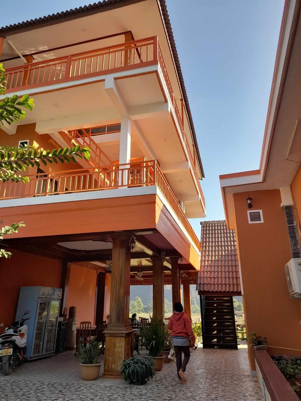 Property building, Patio, Day, View (from property/room), Balcony/Terrace