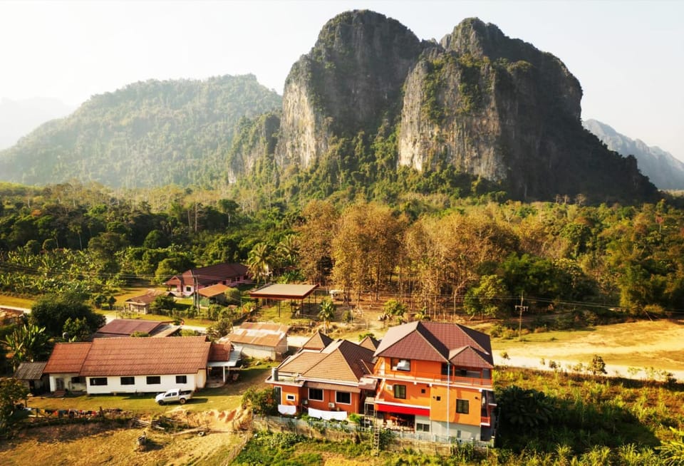 Property building, Nearby landmark, Day, Natural landscape, Mountain view