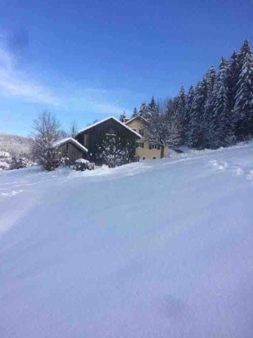 Natural landscape, Winter, Mountain view
