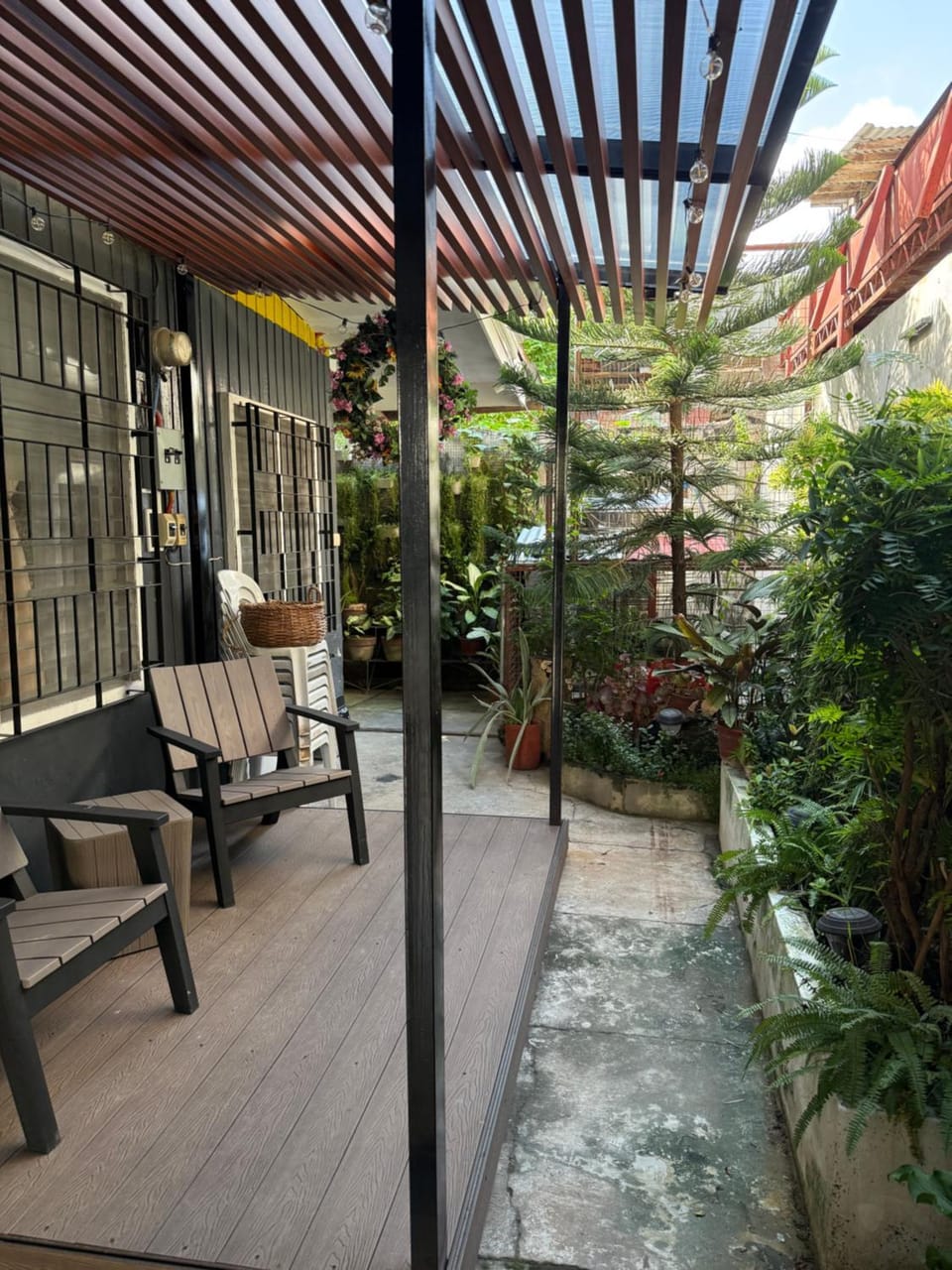 Patio, Garden view