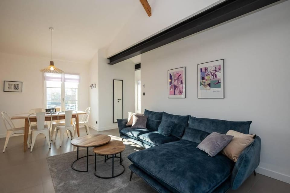 Appartement neuf vue mer au coeur de la Flotte Apartment in La Flotte