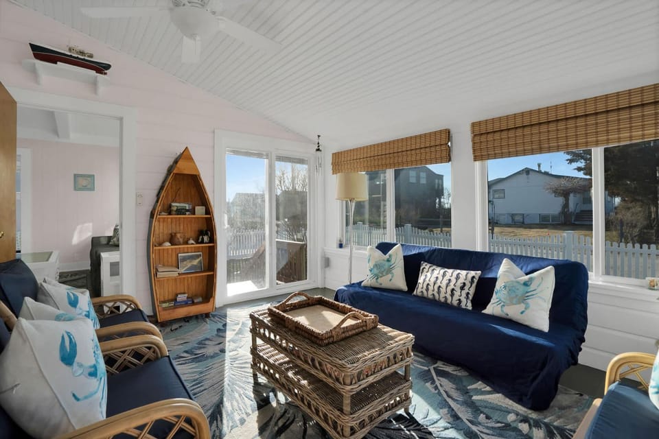 Peconic Sound Beach Home: Backyard & Vineyards House in Peconic