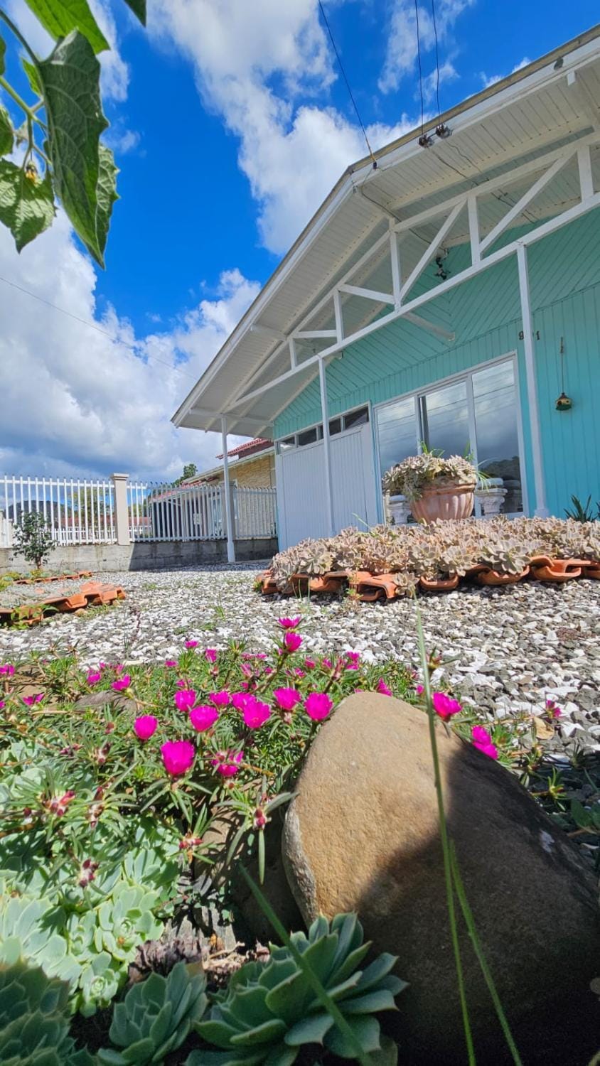 Property building, Garden view