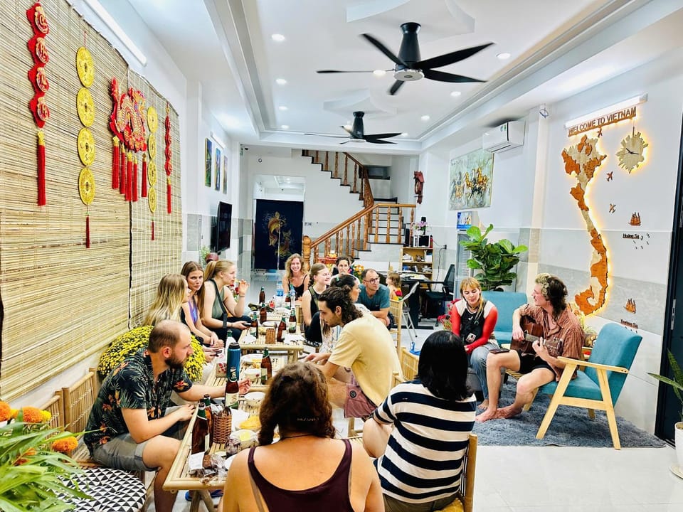 ALOHA SAIGON HOSTEL - Less-touristy location, Spacious rooms, Bathroom with a glass partition, airport - train station proximity Hostel in Ho Chi Minh City