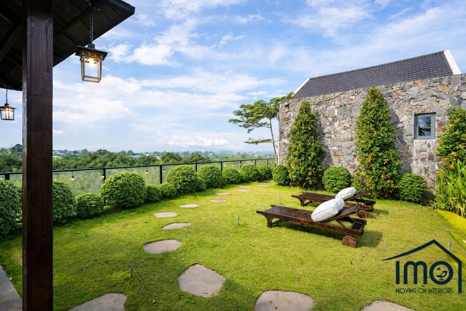 Natural landscape, sunbed
