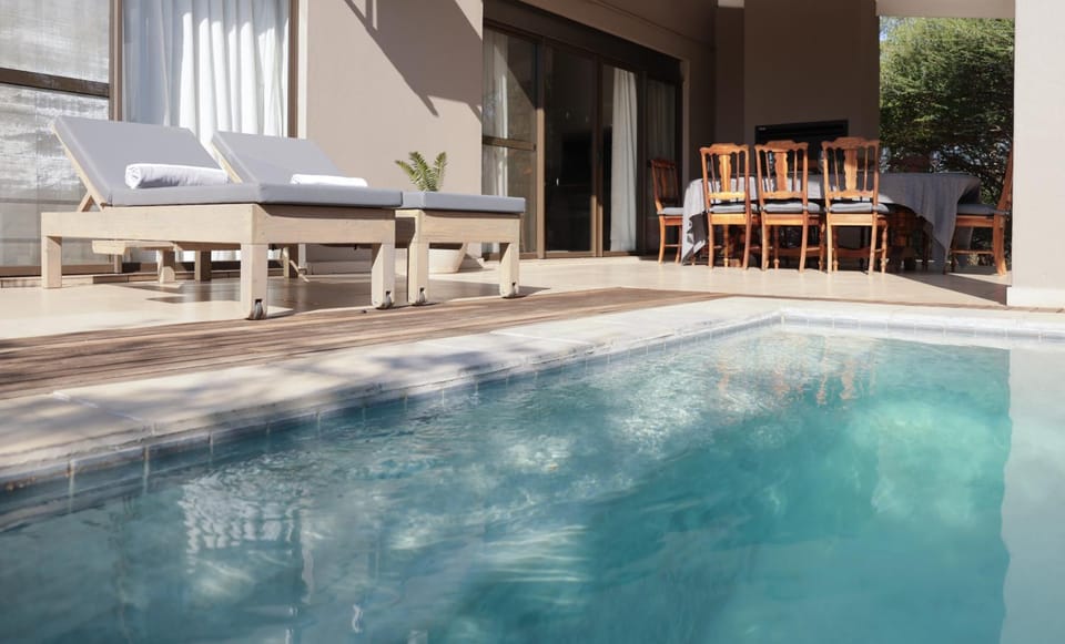 Patio, Day, Garden, Balcony/Terrace, Pool view, Swimming pool, sunbed