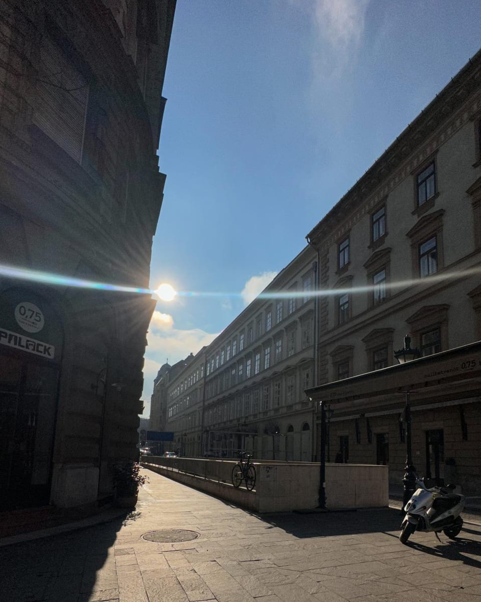 Quiet street view