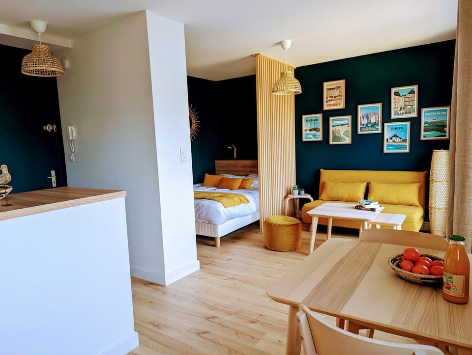 GLAZIK - Studio - Lumineux - Parking Apartment in Vannes