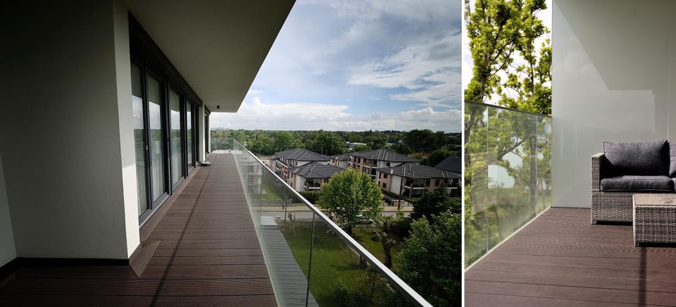 View (from property/room), Balcony/Terrace, City view