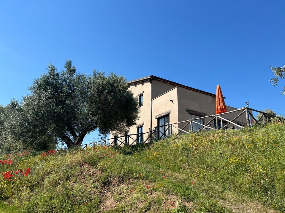 Property building, Natural landscape, Garden view