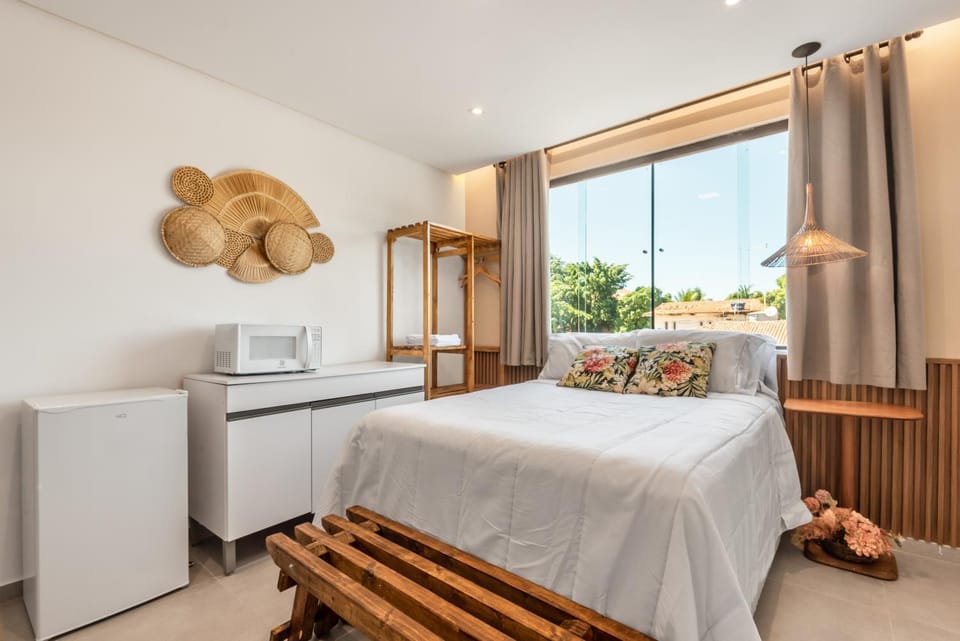 Bed, Photo of the whole room, Bedroom, minibar