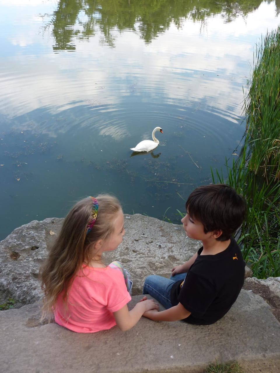 Day, young children