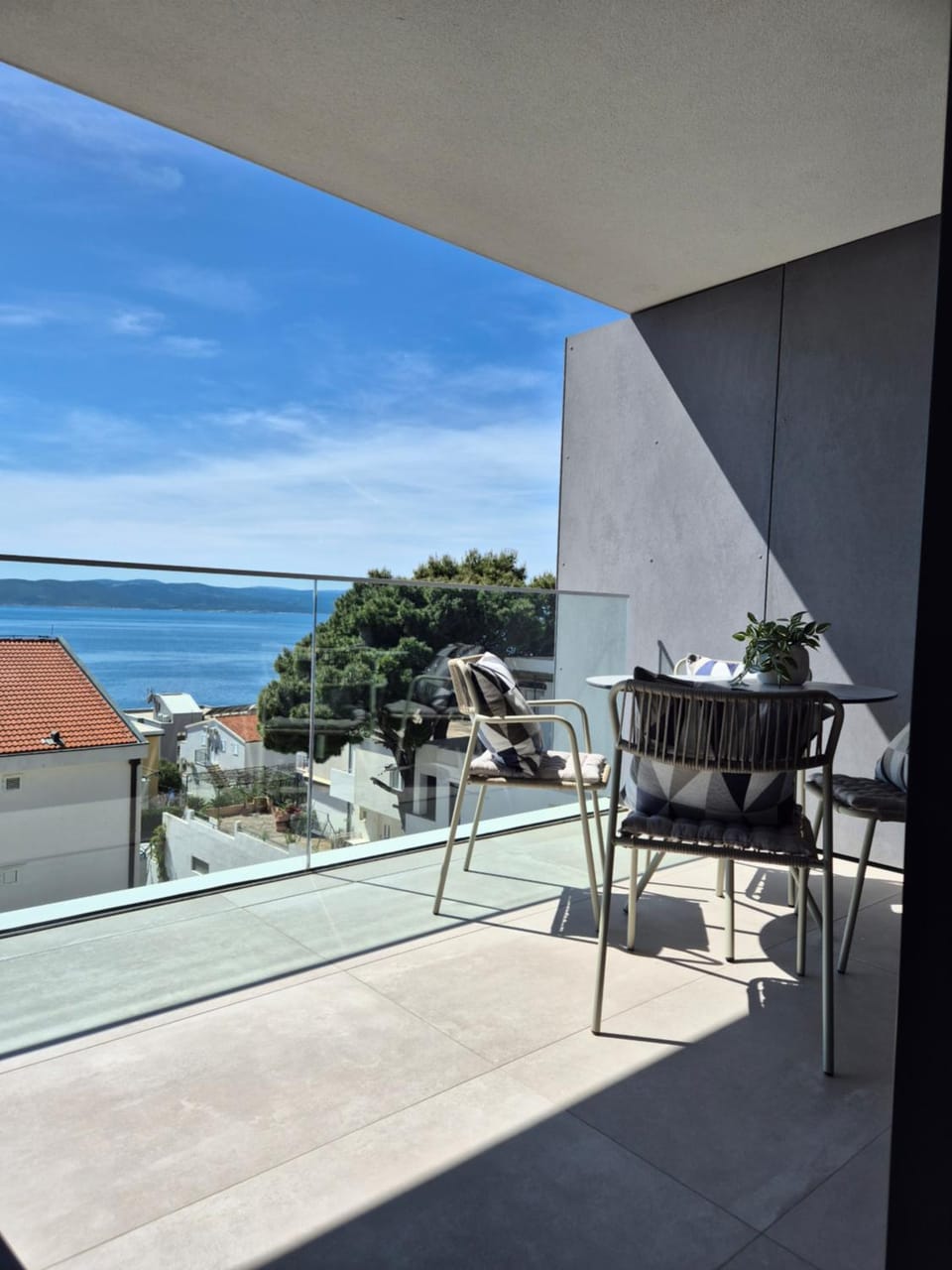 View (from property/room), Balcony/Terrace, Sea view