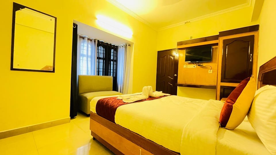 Bed, TV and multimedia, Photo of the whole room