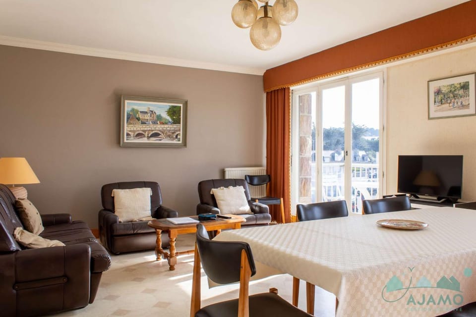 538 - Charmant appartement T4 avec vue mer Apartment in Brittany