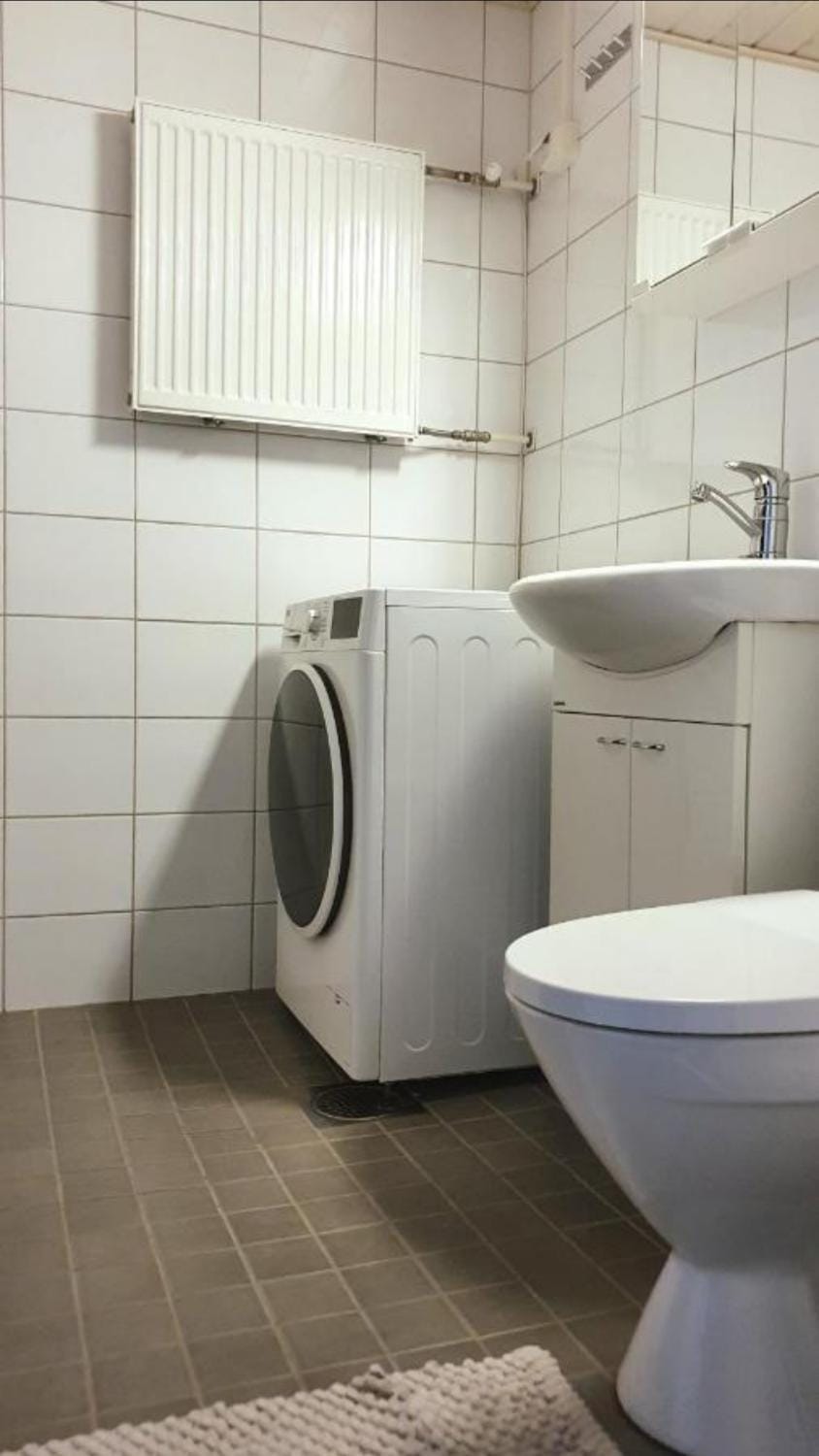 Bathroom, laundry