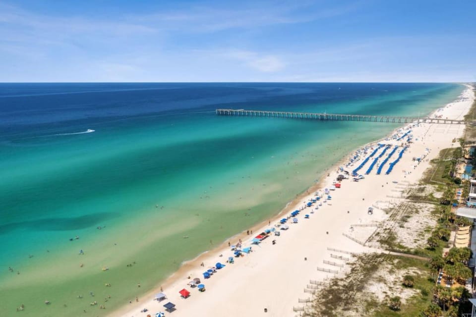 Natural landscape, Bird's eye view, Beach, Sea view