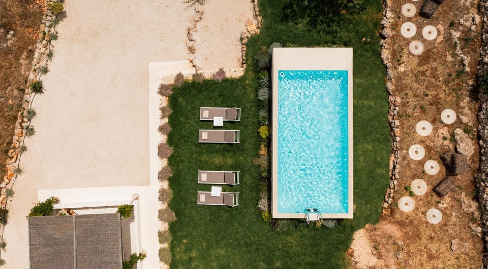 Day, Bird's eye view, Pool view, Swimming pool, sunbed