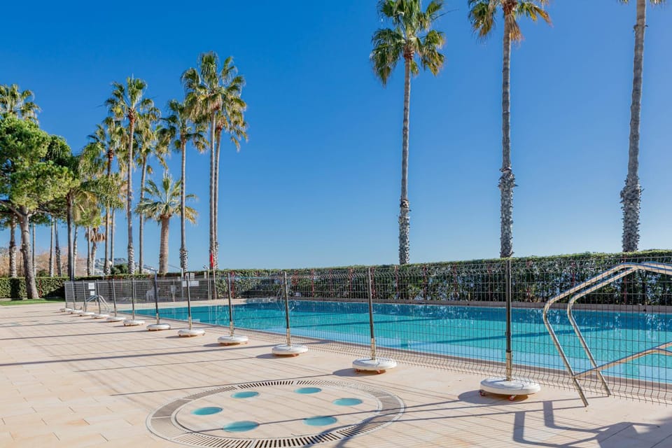 Natural landscape, Pool view, Swimming pool, sunbed