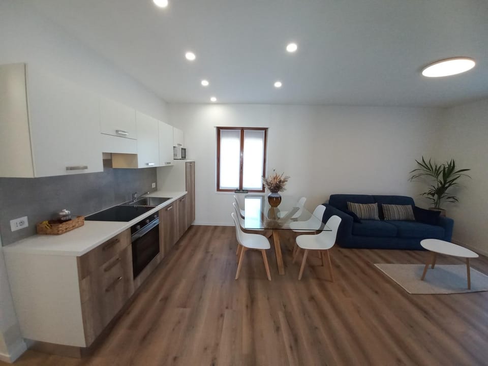 Kitchen or kitchenette, Living room, Dining area, minibar, pet friendly, stove