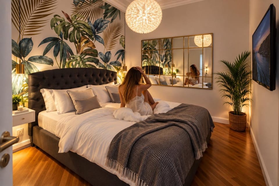 Bed, People, Bedroom