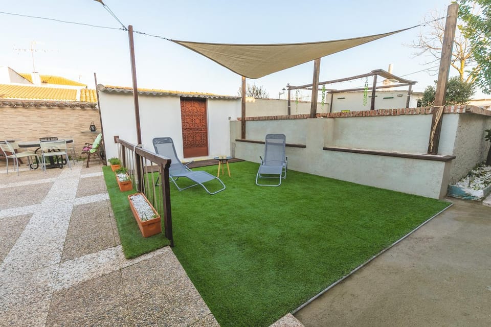 Patio, Spring, Day, Garden, Garden view