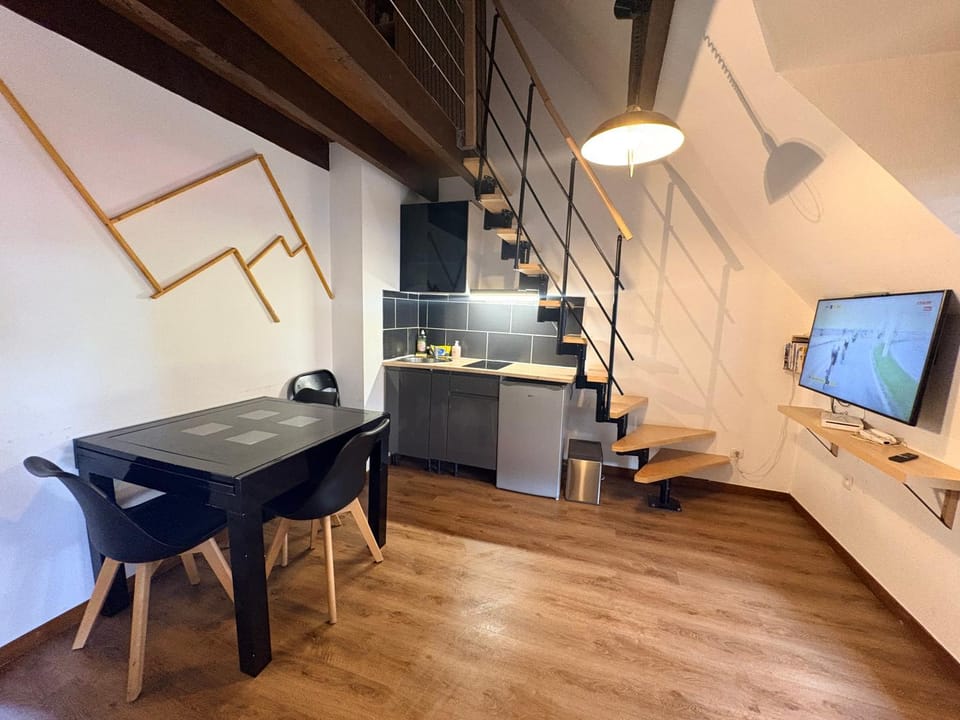 Reve Divin T3 avec parking-barbecue-laverie-bagagerie-salle de sport-aire de jeux-climatisé Apartment in Lourdes