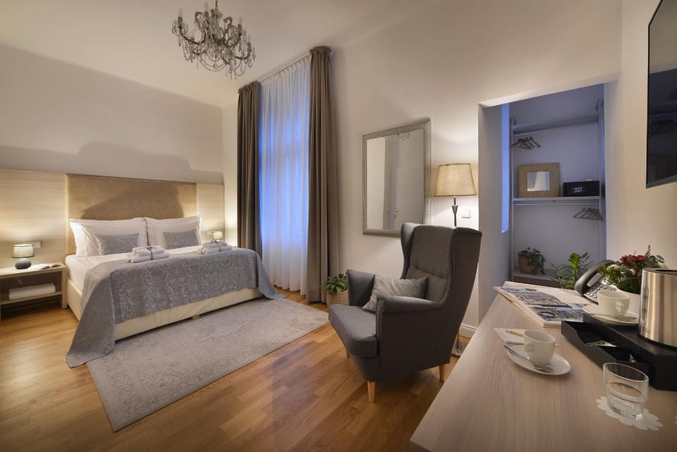 Bed, Coffee/tea facilities, Bedroom