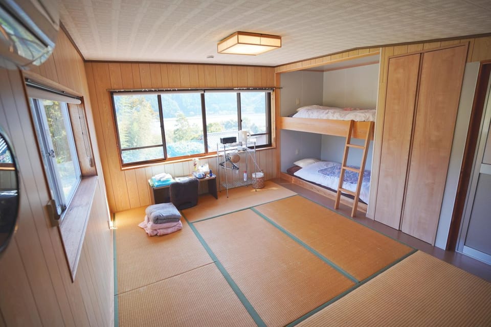 Bed, bunk bed, air conditioner