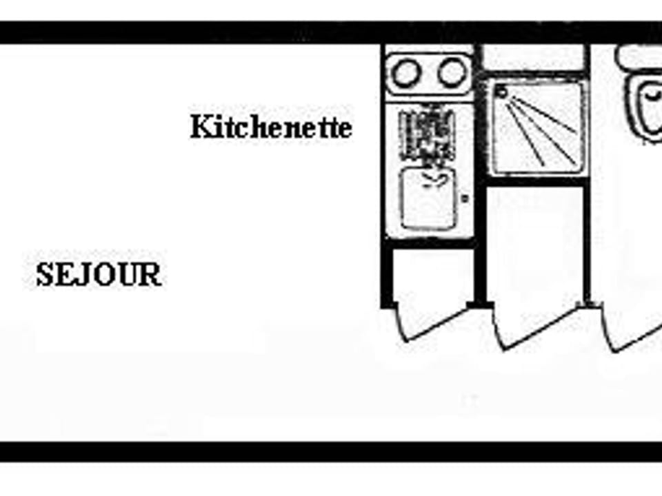 Studio cabine rénové 4 pers. avec vue mer et parking à Sète - FR-1-338-547 Cabin in Occitanie