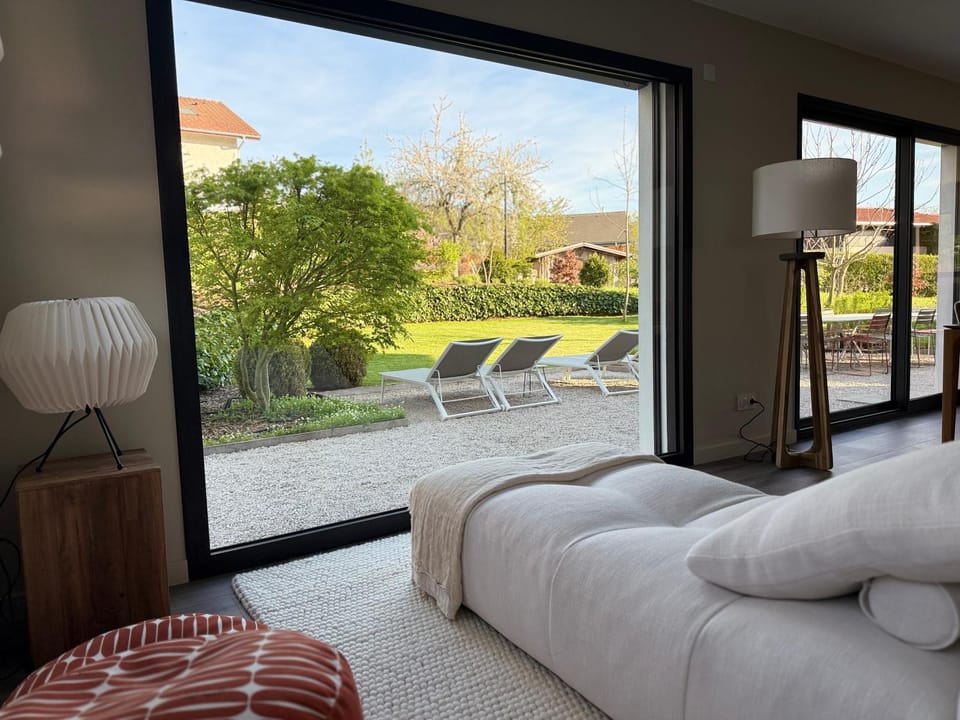 Logement avec hammam - 130 m2 et jardin - Terre de Cocon Apartment in Haute-Savoie