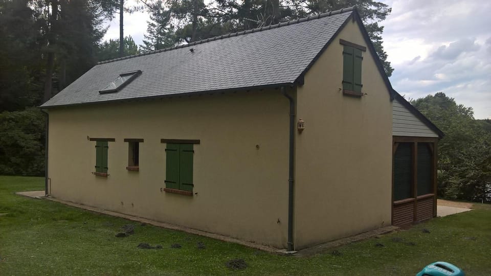 Property building, Garden