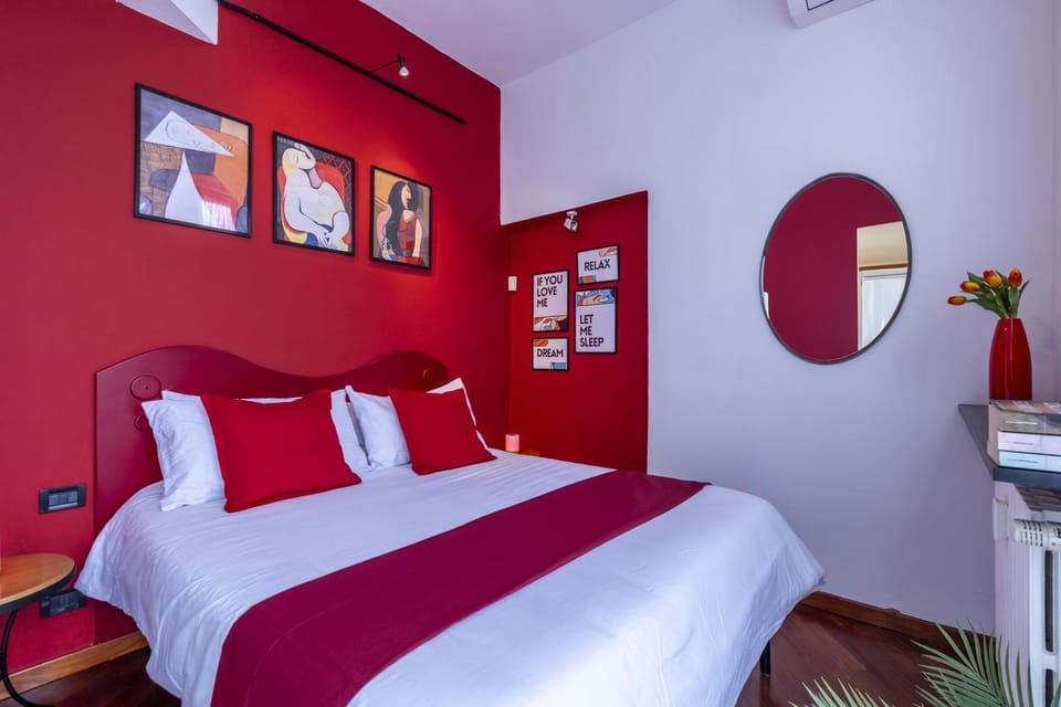 Bed, Photo of the whole room, Bedroom, hair dresser