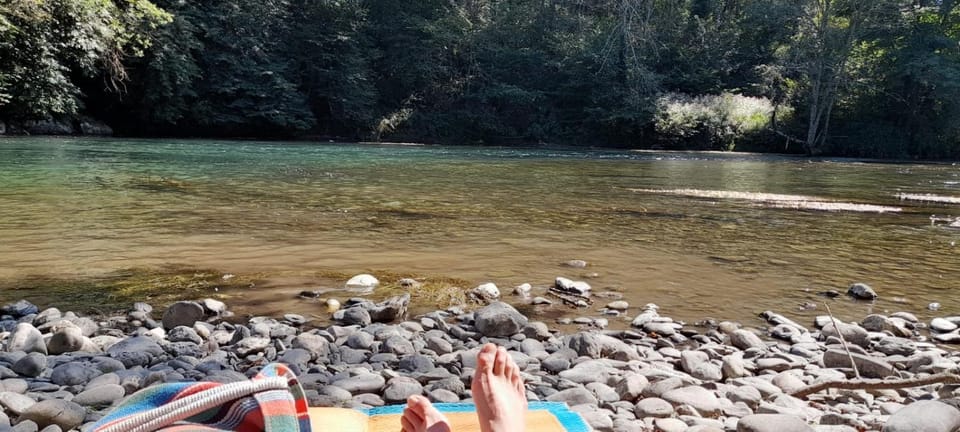 Beach, River view