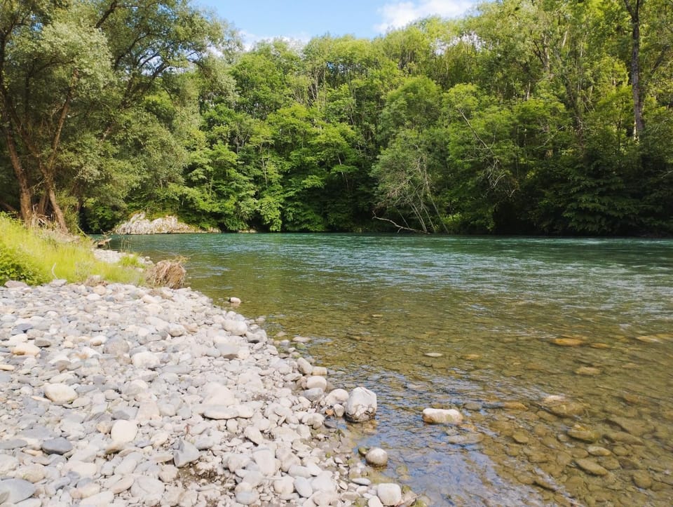 On site, River view