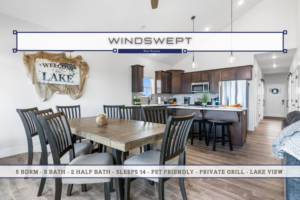 Windswept House in Table Rock Lake