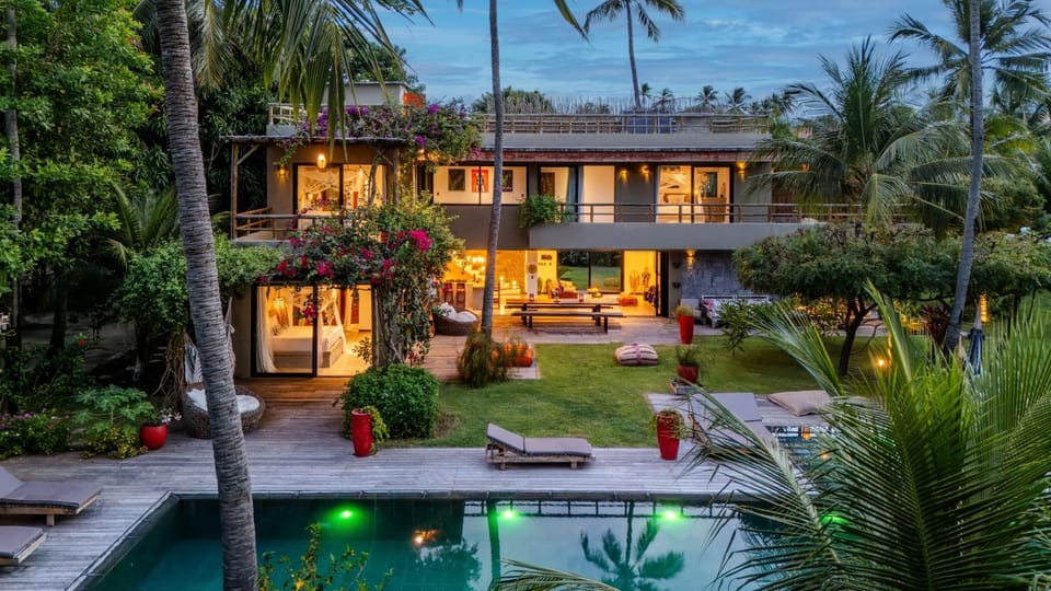 Property building, Spring, Garden, Garden view, Pool view, Swimming pool